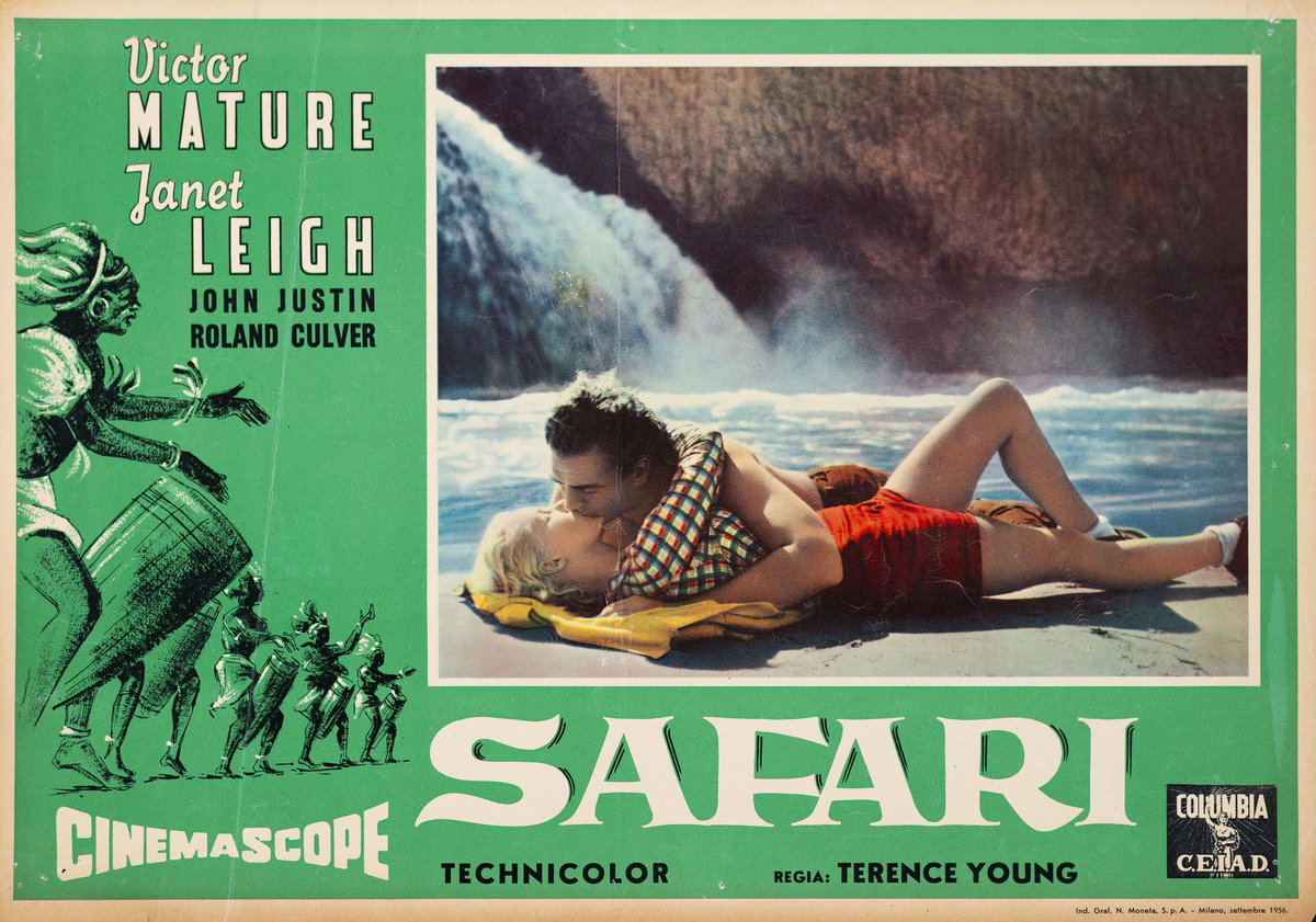 Lobby Card 2 for the film Safari (1956)