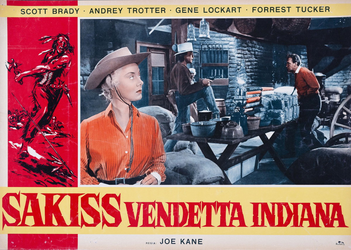 Fotobusta 2 per il film Sakiss - Vendetta indiana (1955)