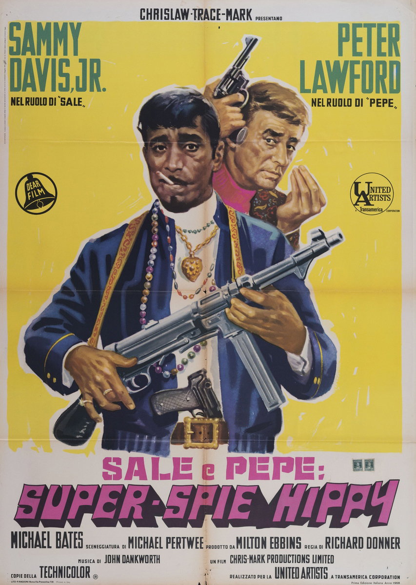 Manifesto 2 per il film Sale e pepe: Super-spie hippy (1968)