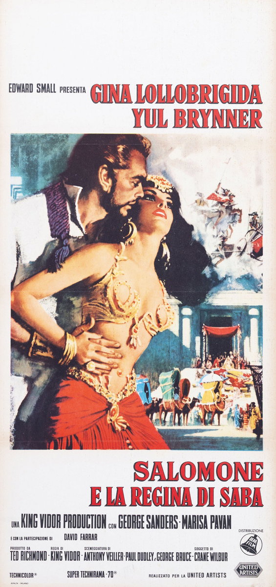 Locandina 3 per il film Salomone e la regina di Saba (1959)