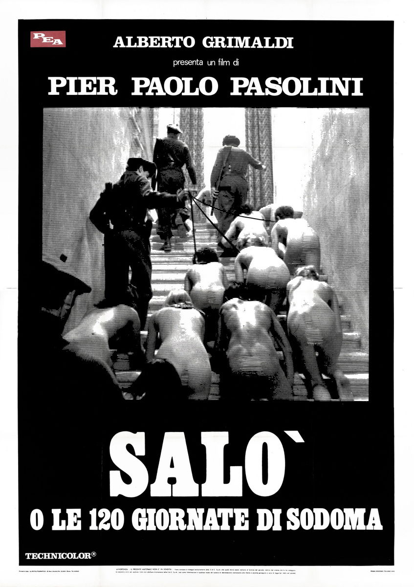 Salò o le 120 giornate di Sodoma - Manifesto 1