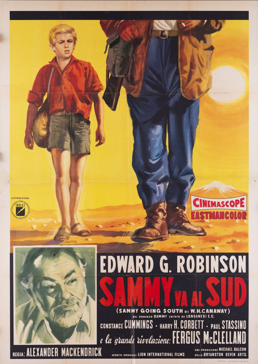 Poster 2 for the film Sammy Going South (1963)