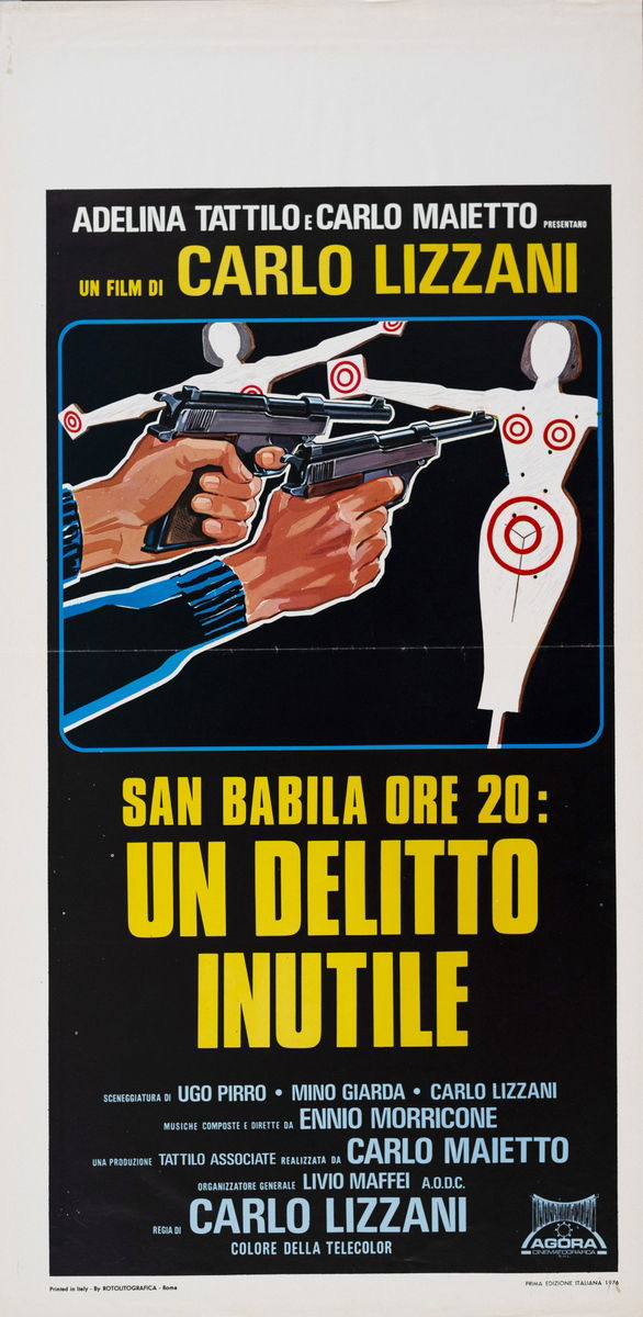 San Babila ore 20 - Un delitto inutile - Locandina 1