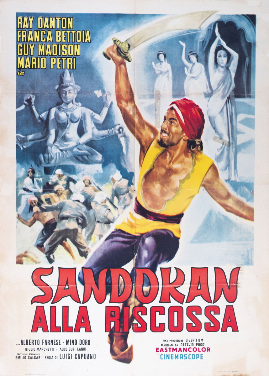 Poster 3 for the film Sandokan Fights Back (1964)