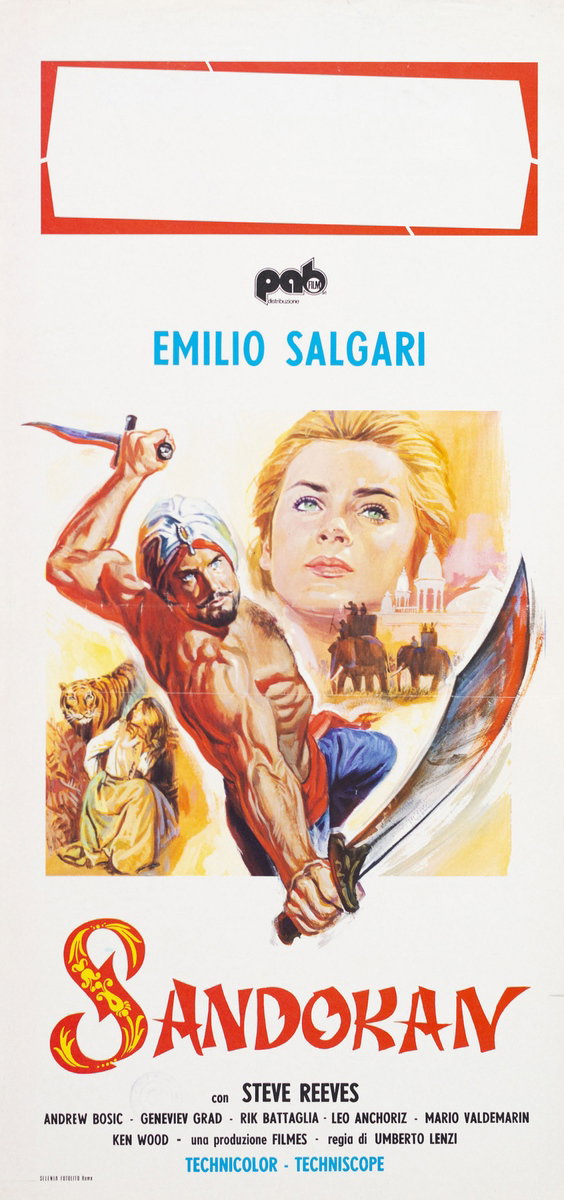 Locandina 2 for the film Sandokan the Great (1963)