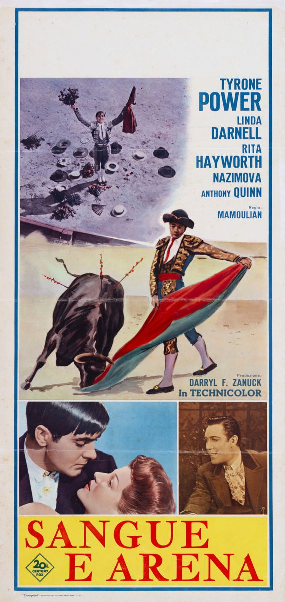 Sangue e arena - Locandina 1