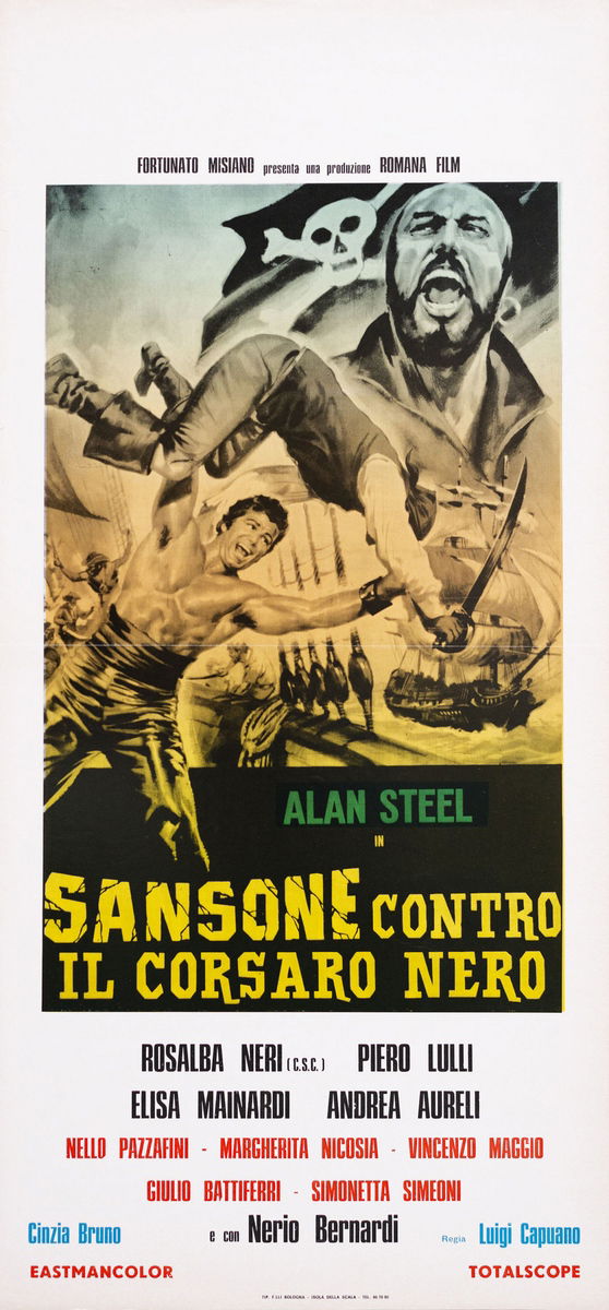 Sansone contro il corsaro nero - Locandina 1