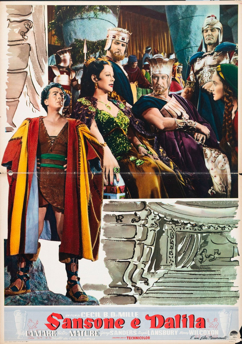Lobby Card 5 for the film Samson and Delilah (1949)