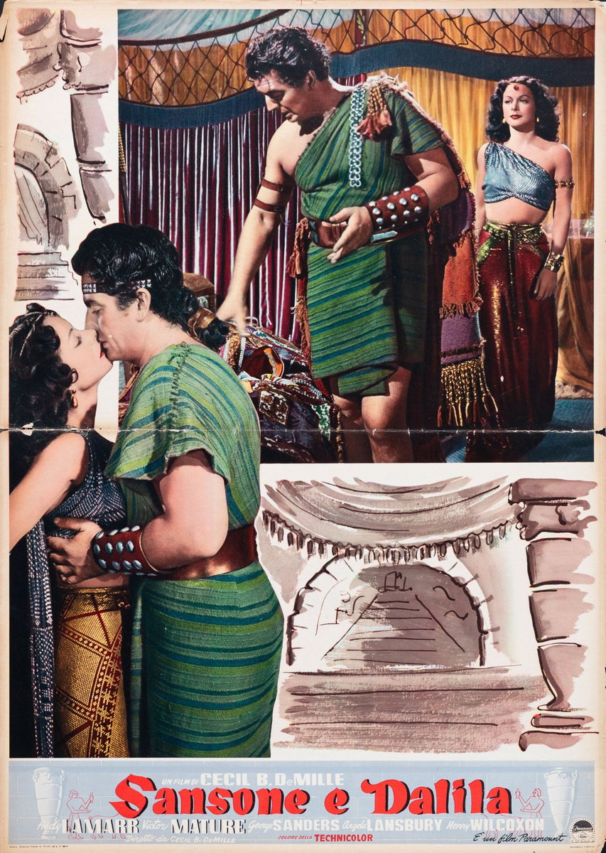 Lobby Card 6 for the film Samson and Delilah (1949)