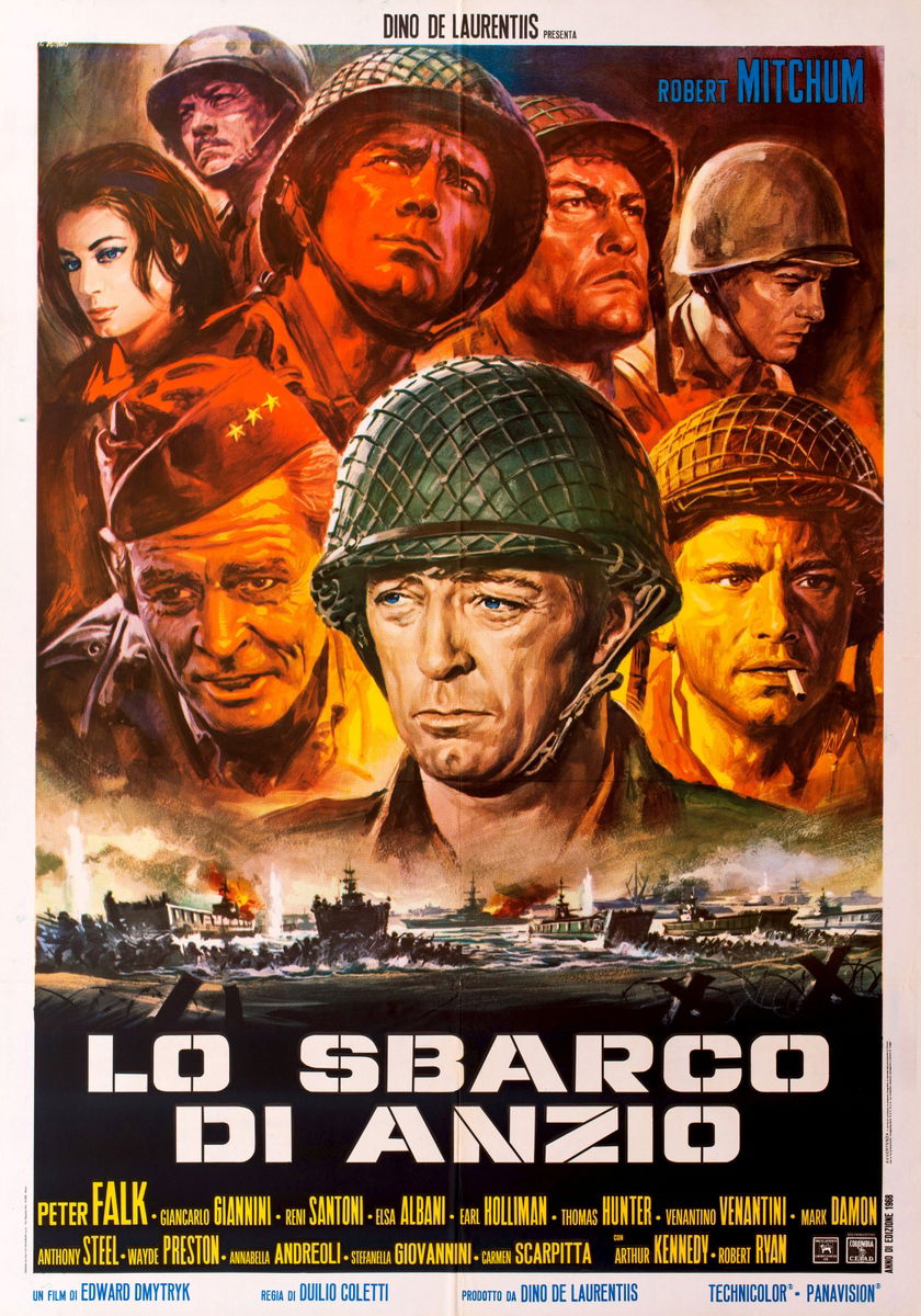 Lo sbarco di Anzio - Manifesto 1