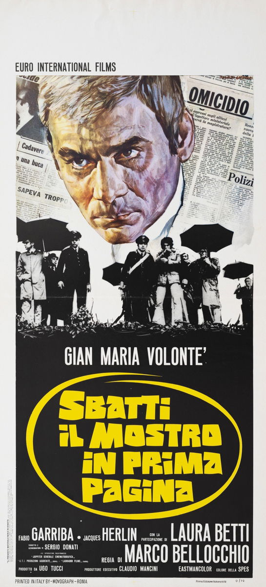 Sbatti il mostro in prima pagina - Locandina 1