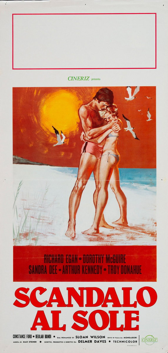 Locandina 2 per il film Scandalo al sole (1959)