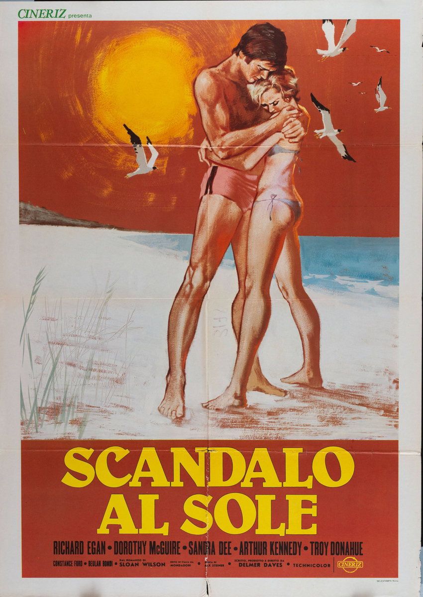 Manifesto 3 per il film Scandalo al sole (1959)