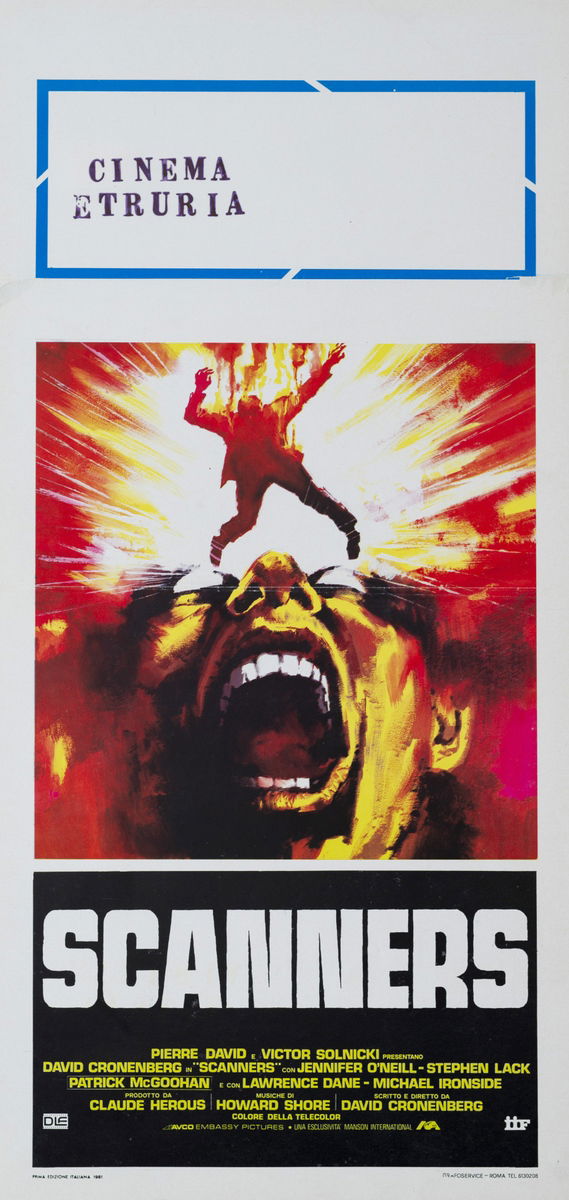 Scanners - Lobby Card 1