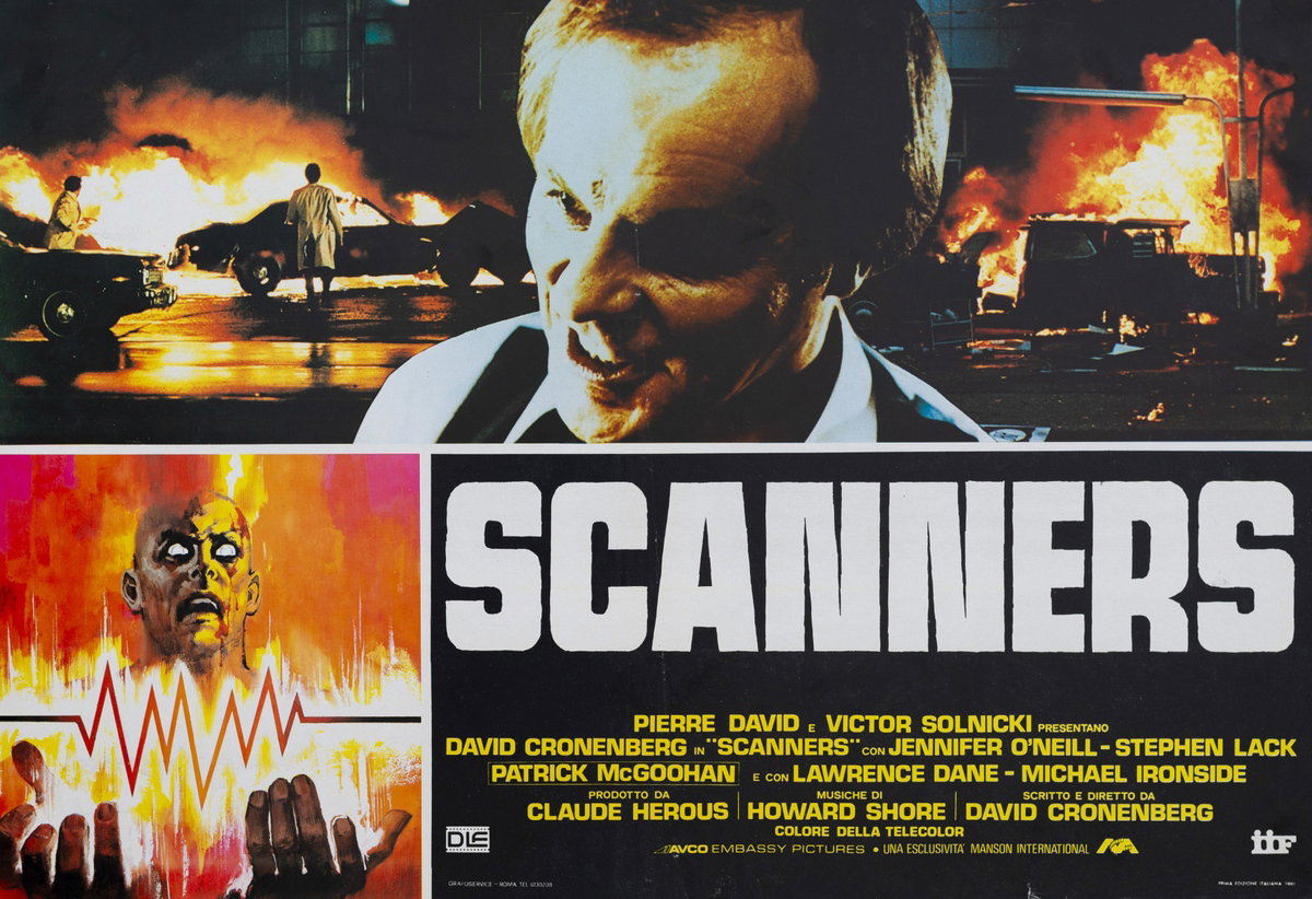 Lobby Card 3 for the film Scanners (1981)