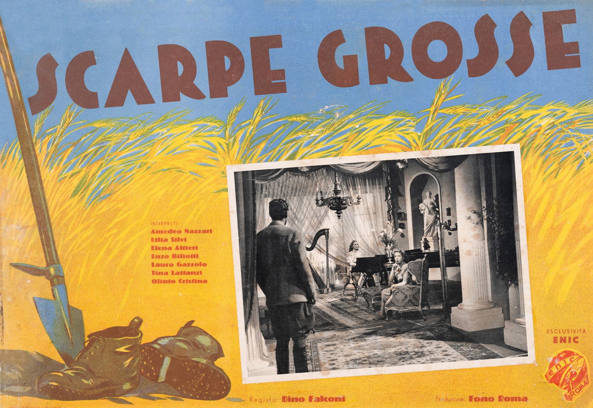 Fotobusta 2 per il film Scarpe grosse (1940)