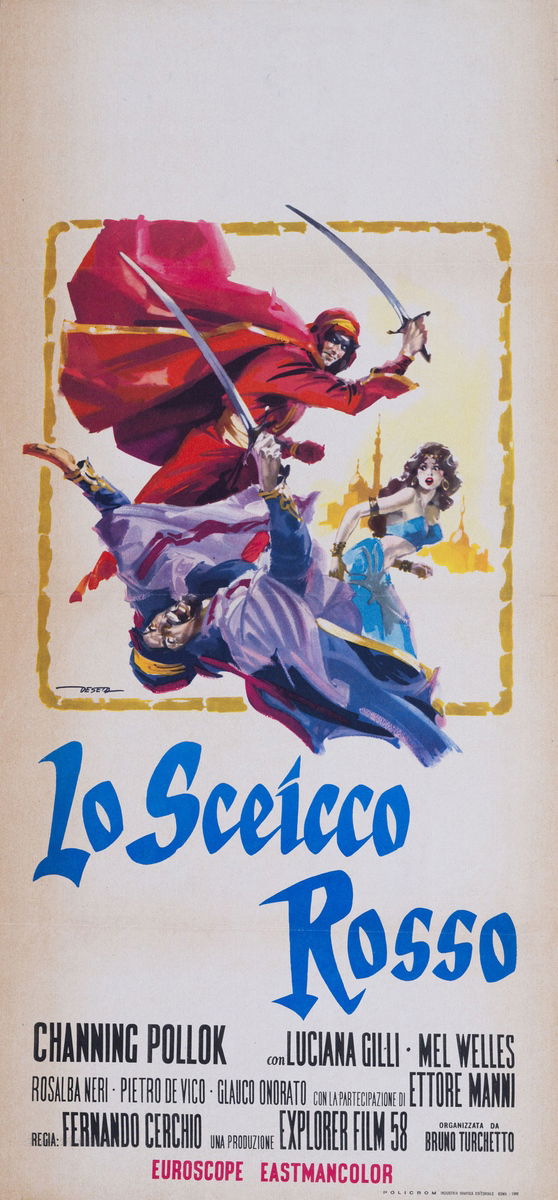 Lo sceicco rosso - Lobby Card 1