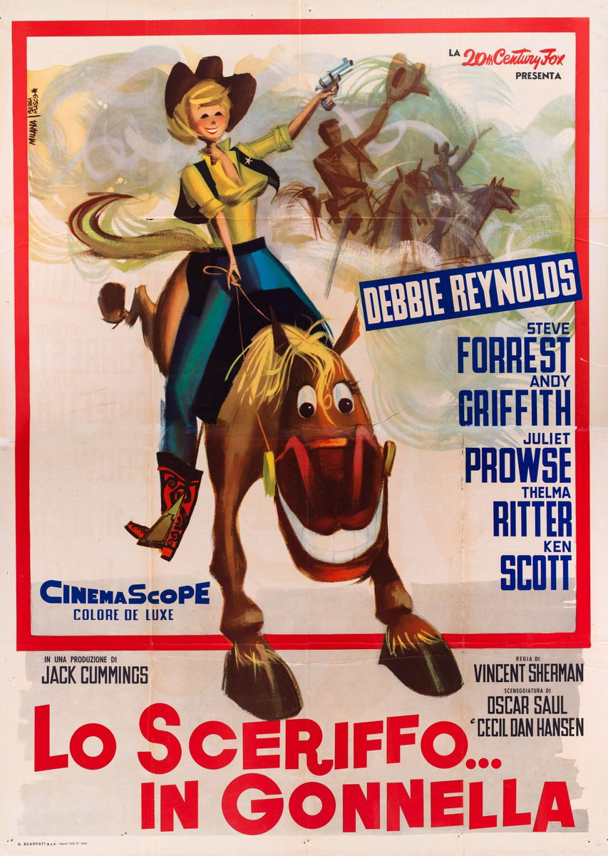 Lo sceriffo in gonnella - Manifesto 1