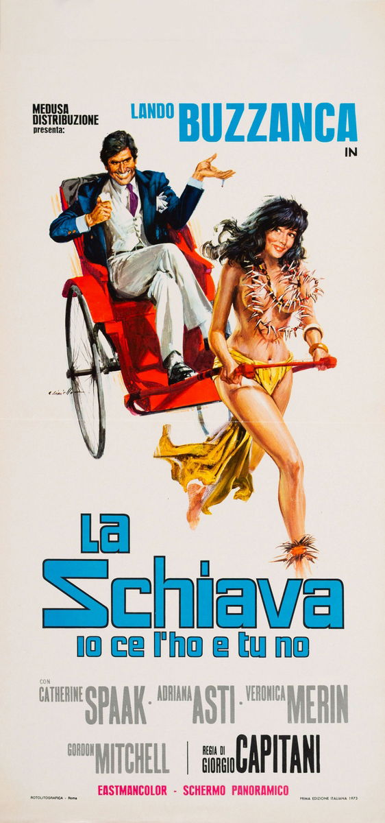 La schiava io ce l'ho e tu no - Locandina 1