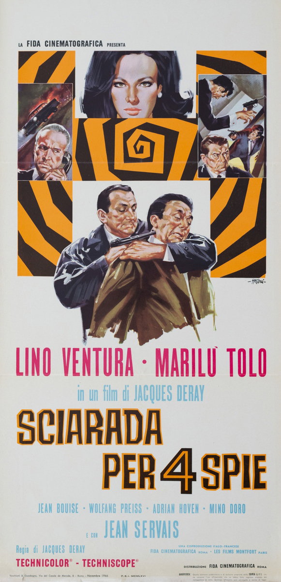 Sciarada per quattro spie - Locandina 2