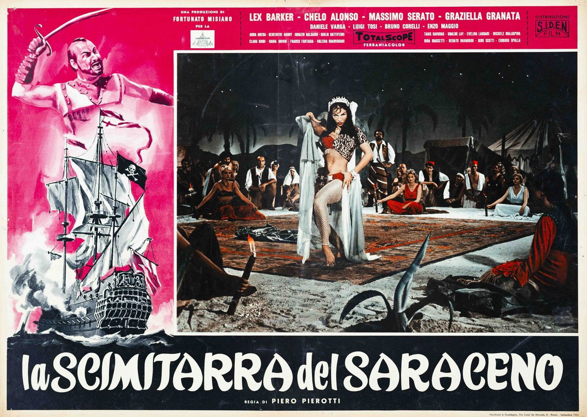 The Pirate and the Slave Girl - Fotobusta 1