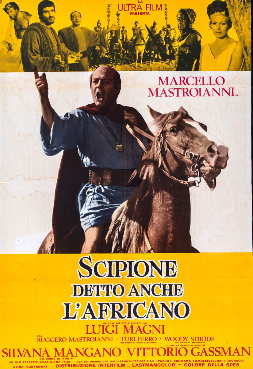 Scipione detto anche l'Africano - Manifesto 1