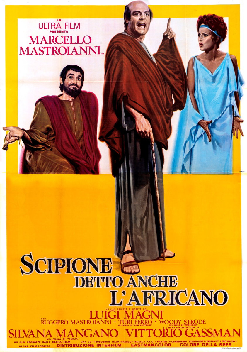 Scipione detto anche l'Africano - Manifesto 2