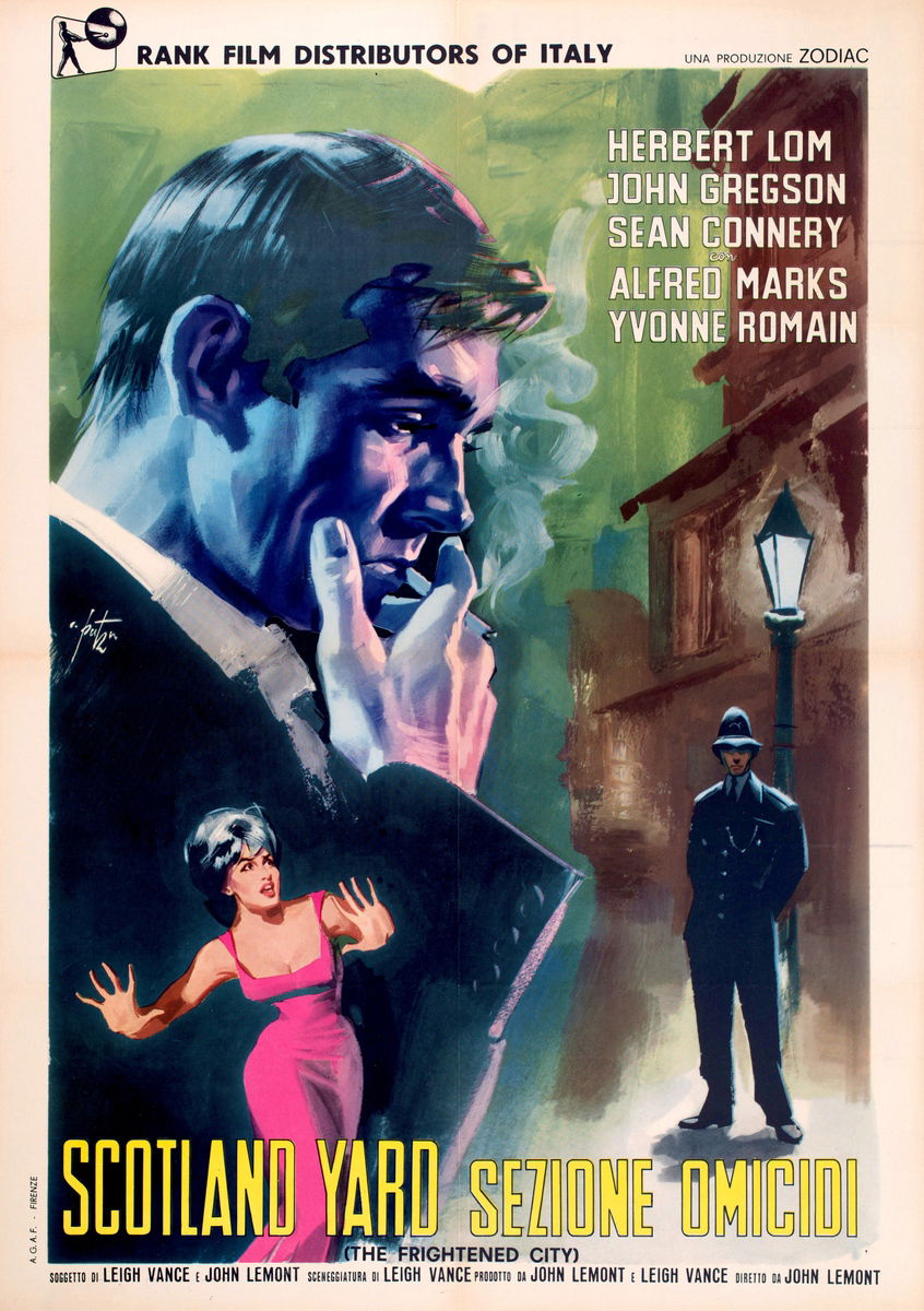 Scotland Yard sezioni omicidi - Manifesto 1