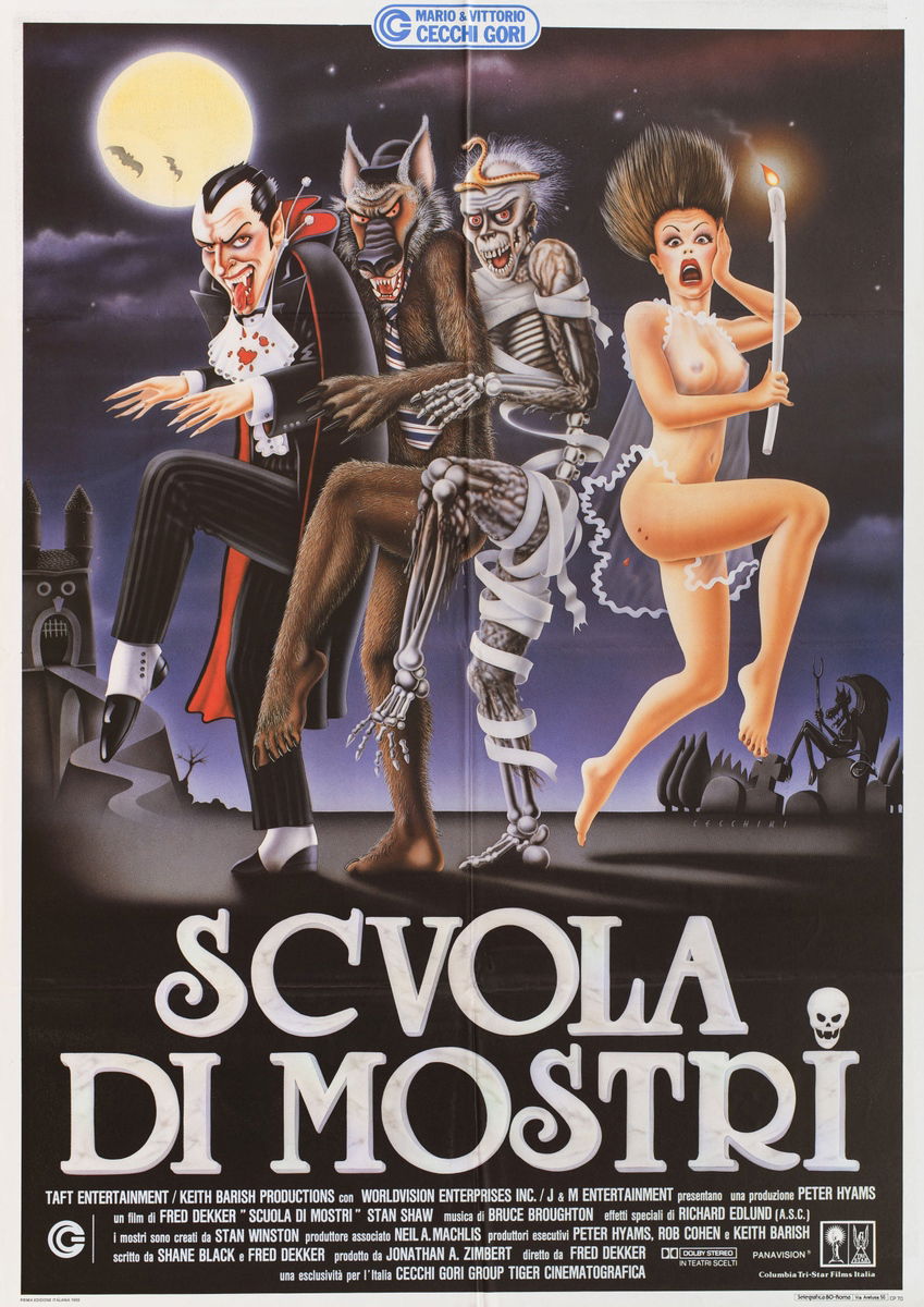 Scuola di mostri - Manifesto 1