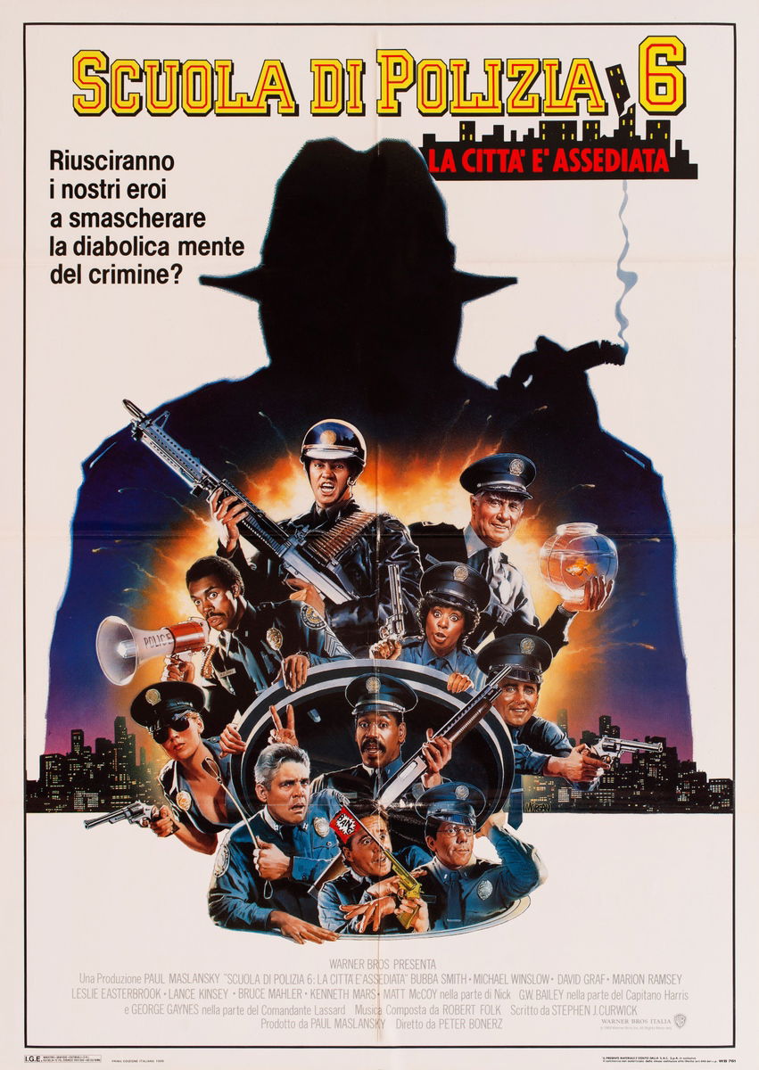 Police Academy 6: City Under Siege - Poster 1