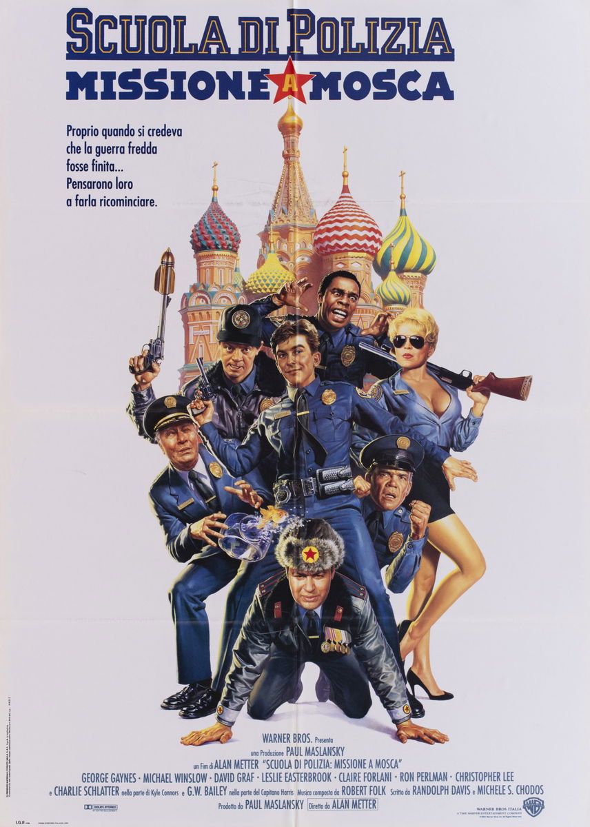 Scuola di polizia: Missione a Mosca - Manifesto 1