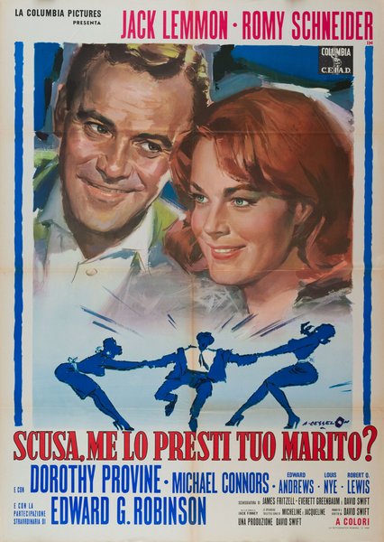 Scusa, me lo presti tuo marito?