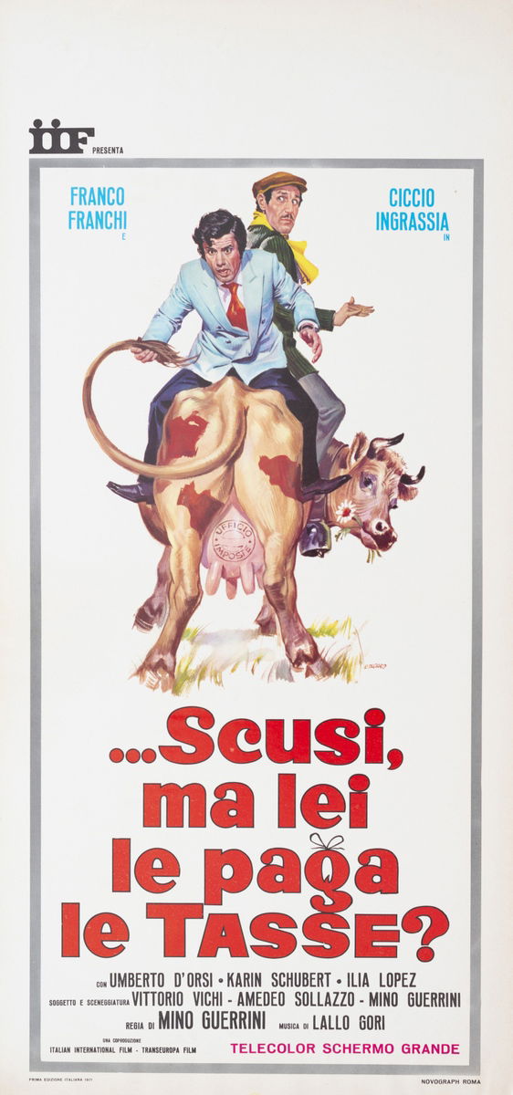 ...Excuse Me, Do You Pay Taxes? - Lobby Card 1