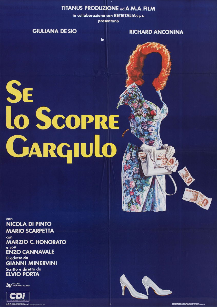 Se lo scopre Gargiulo - Manifesto 1