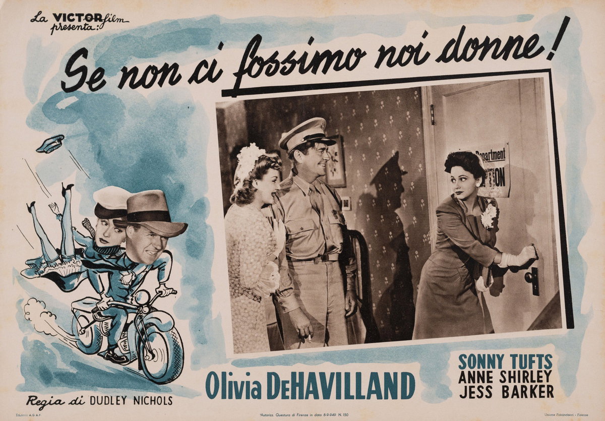 Fotobusta 2 per il film Se non ci fossimo noi donne (1943)