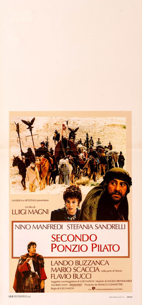 According to Pontius Pilate - Lobby Card 1