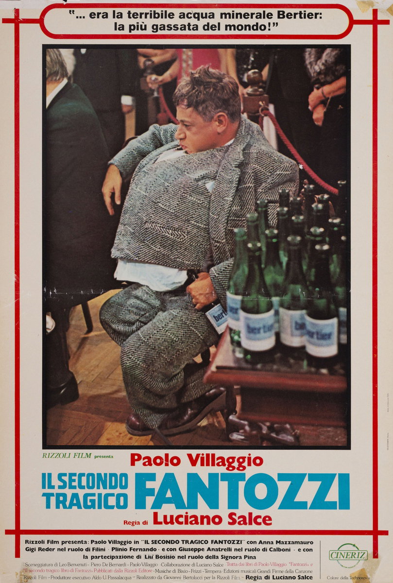 Fotobusta 3 per il film Il secondo tragico Fantozzi (1976)