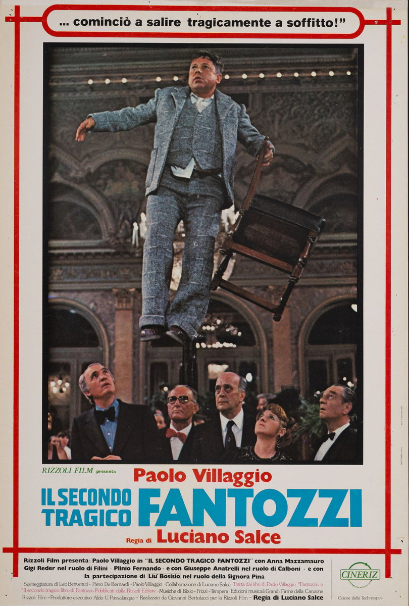 Fotobusta 9 per il film Il secondo tragico Fantozzi (1976)