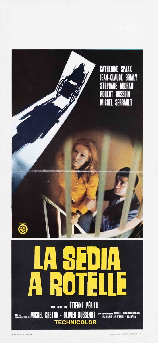 La sedia a rotelle - Locandina 1