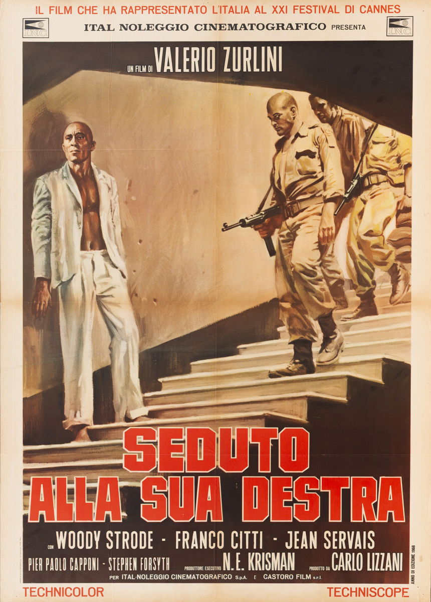 Seduto alla sua destra - Manifesto 1