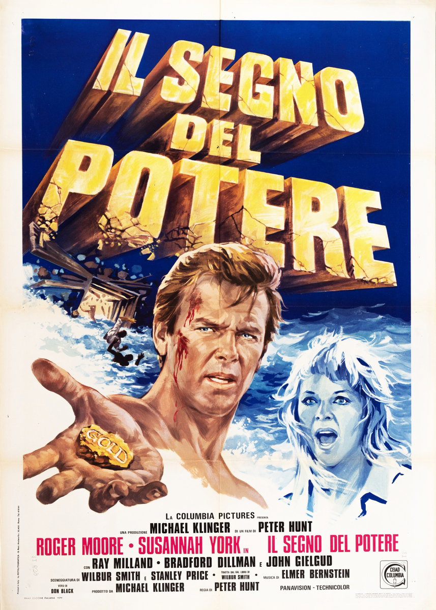 Manifesto 2 per il film Gold - il segno del potere (1974)