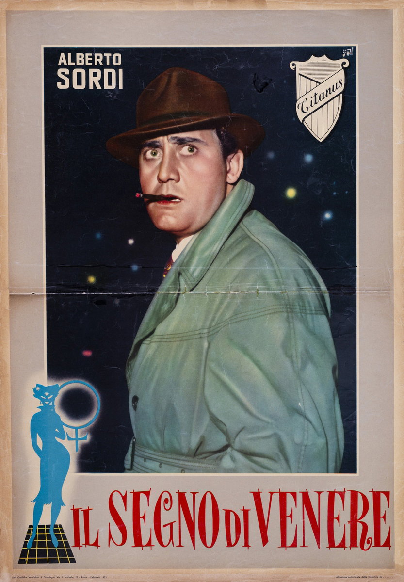 Fotobusta 2 per il film Il segno di Venere (1955)