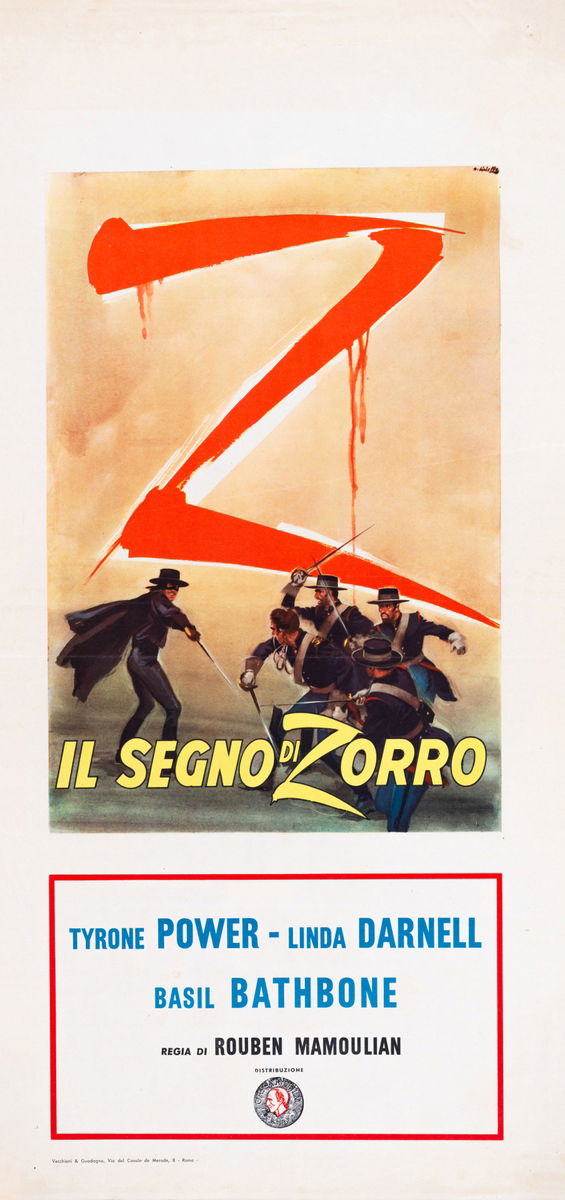 The Mark of Zorro - Lobby Card 1