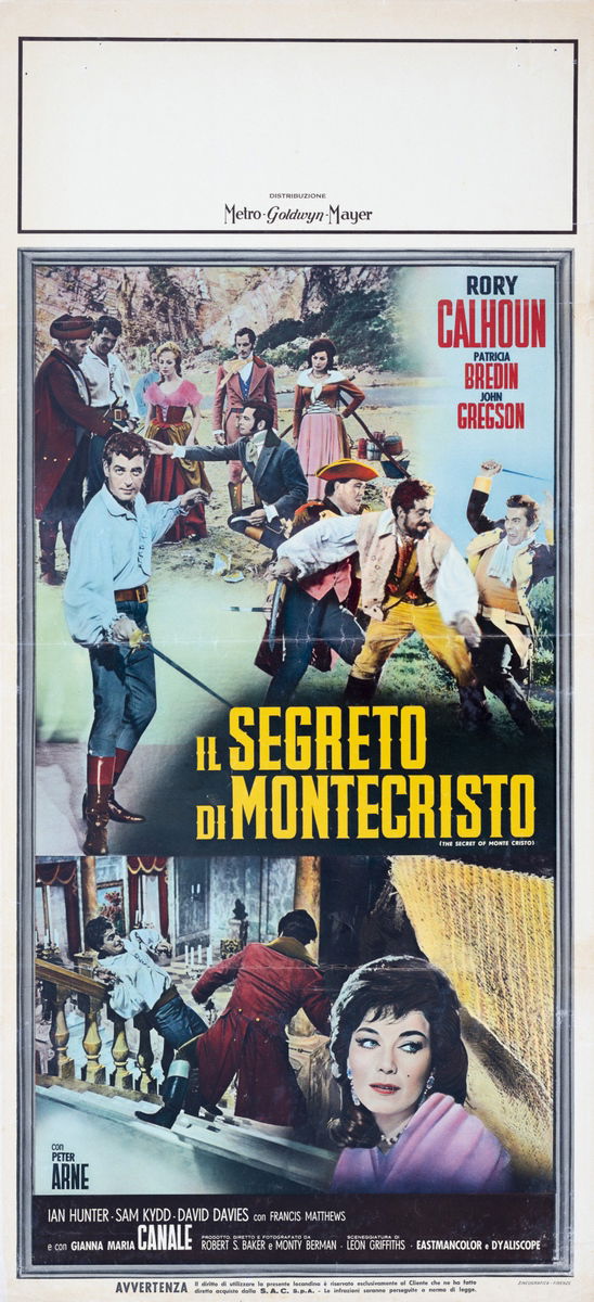 Il segreto di Montecristo - Locandina 1