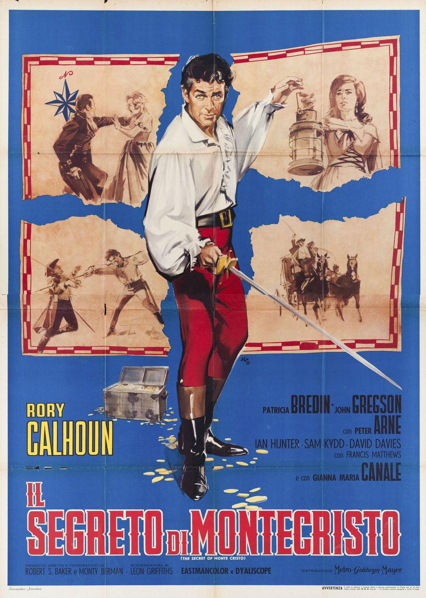 Il segreto di Montecristo - Manifesto 1