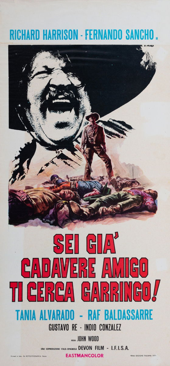 Sei già cadavere amigo... ti cerca Garringo - Locandina 1