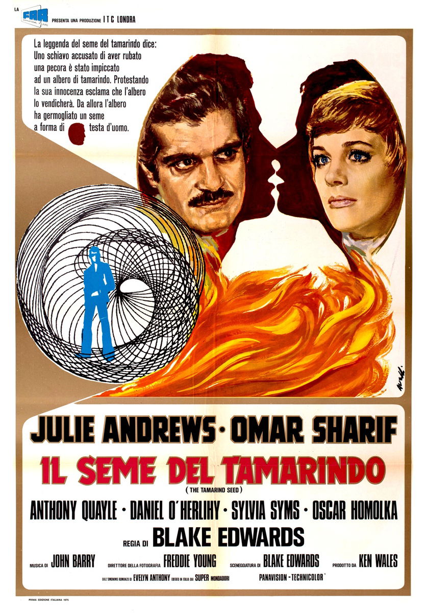 Il seme del tamarindo - Manifesto 1