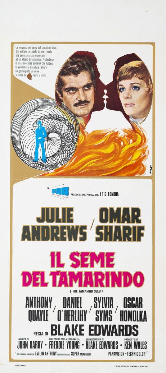 Il seme del tamarindo - Locandina 1