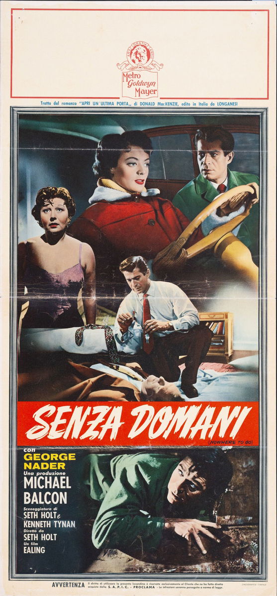 Nowhere to Go - Lobby Card 1