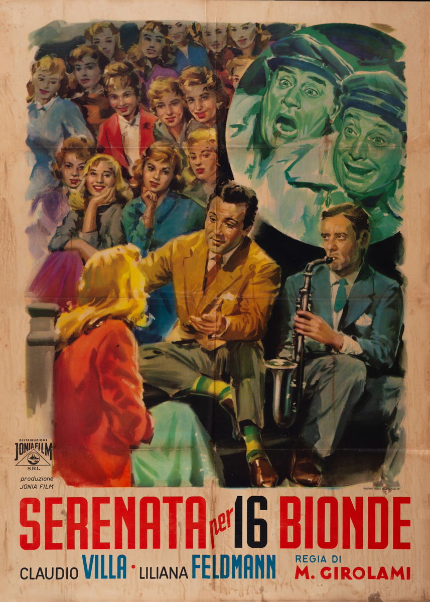 Serenate per 16 bionde - Manifesto 1